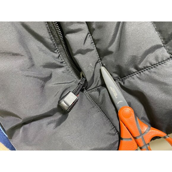 Eddie Bauer Black Down Quilted Vest Men Size Large Nylon Goose Down Lightweight - Picture 8 of 16